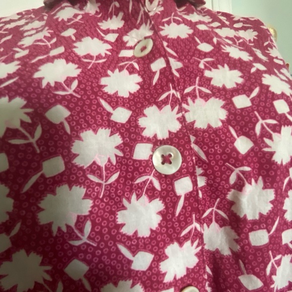 April Cornell Floral Sleeveless Dress size CD - Picture 7 of 13